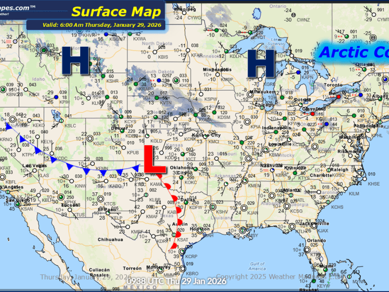 Daily Maps Thursday January 29th,&nbsp;2026