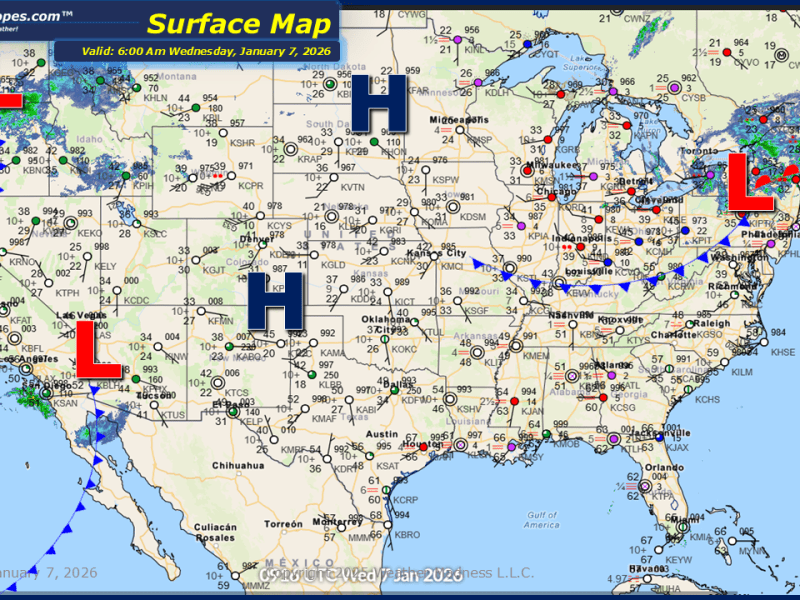 Daily Maps Wednesday January 7th,&nbsp;2026