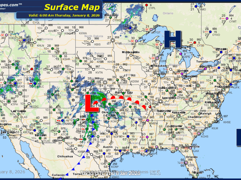 Daily Maps Thursday January 8th,&nbsp;2026