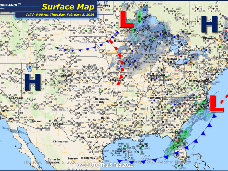 Daily Maps Thursday February 5th,&nbsp;2026