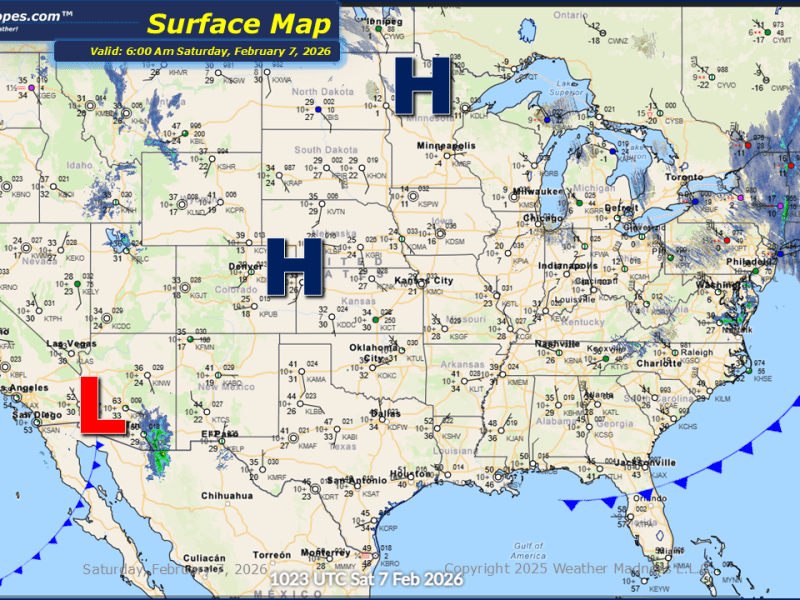 Daily Maps Saturday February 7th,&nbsp;2026