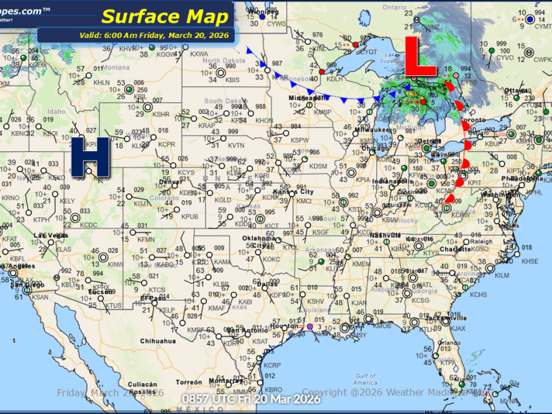 Daily Maps Friday March 20th,&nbsp;2026