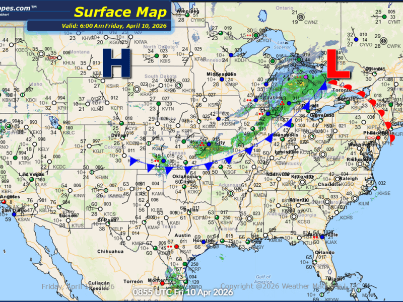 Daily Maps Friday April 10th,&nbsp;2026