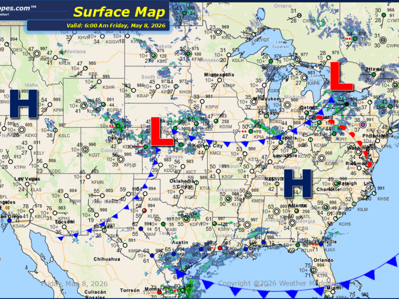 Daily Maps Friday May 8th,&nbsp;2026